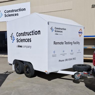 New Signage Unveiled for the Adelaide Remote Testing Trailer!